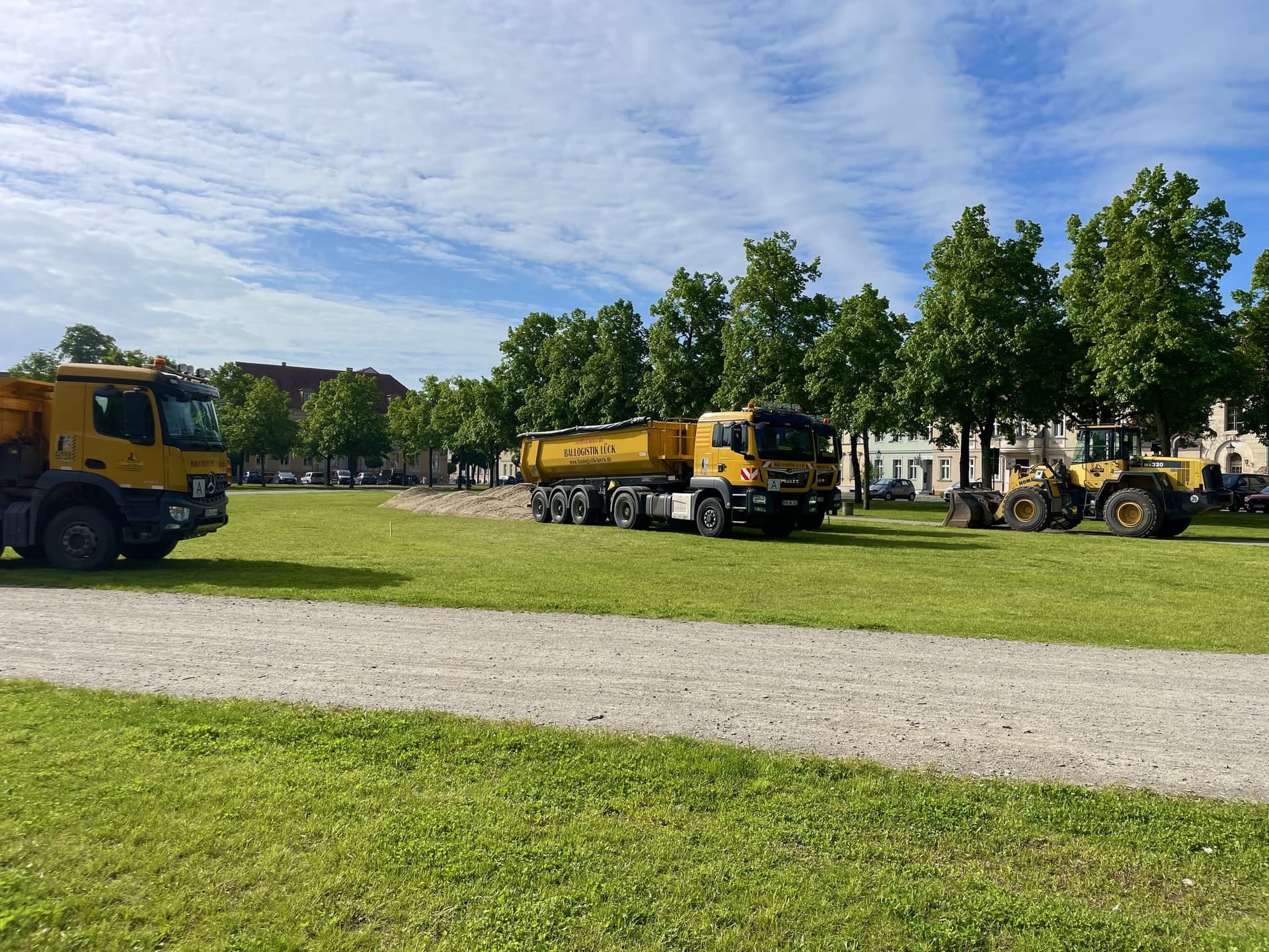 Baustelle Neuruppin – Erdbau und Geländemodellierung Ostprignitz-Ruppin