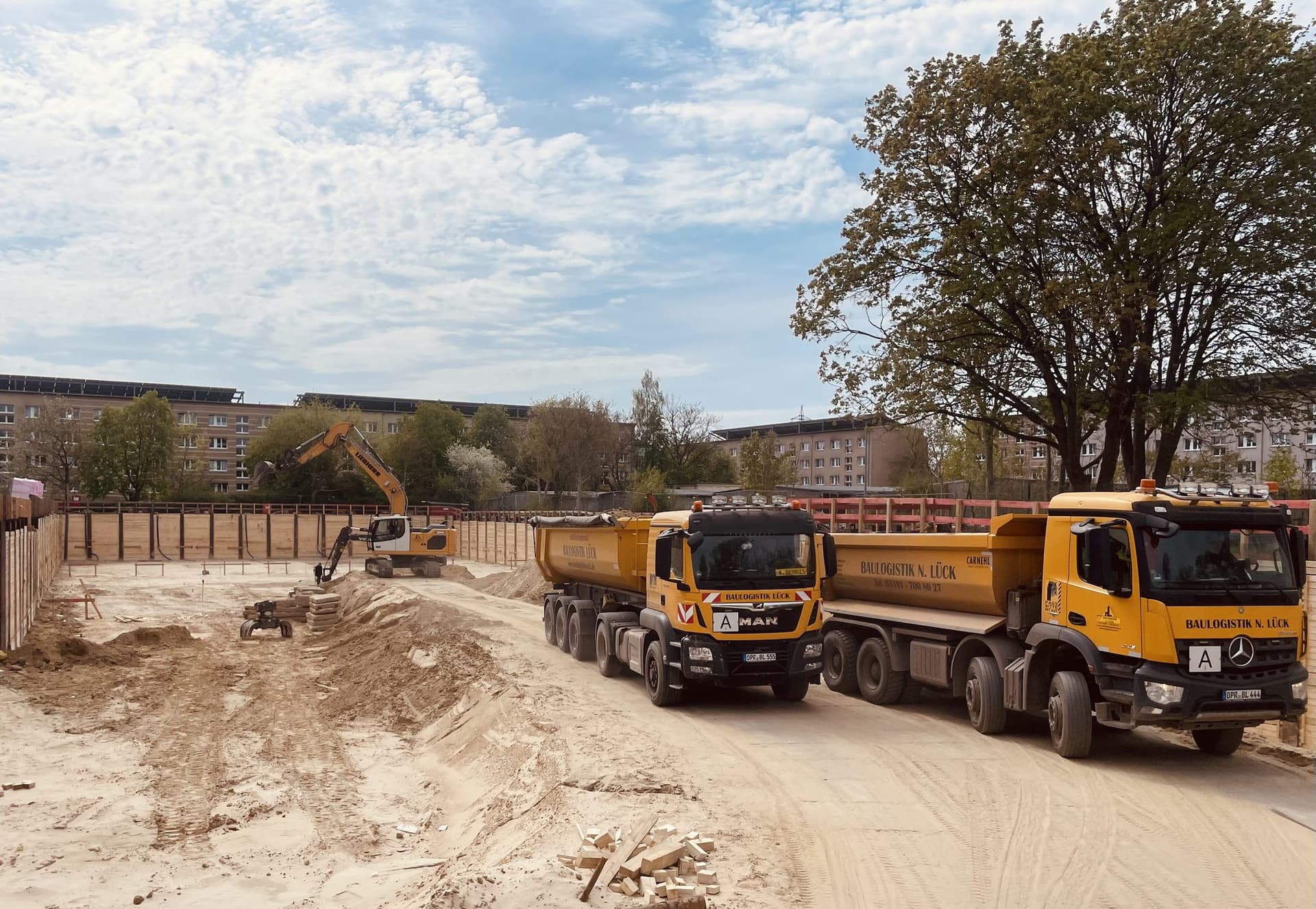 Bauarbeiten und Rückbau – Baulogistik Norbert Lück Region Neuruppin