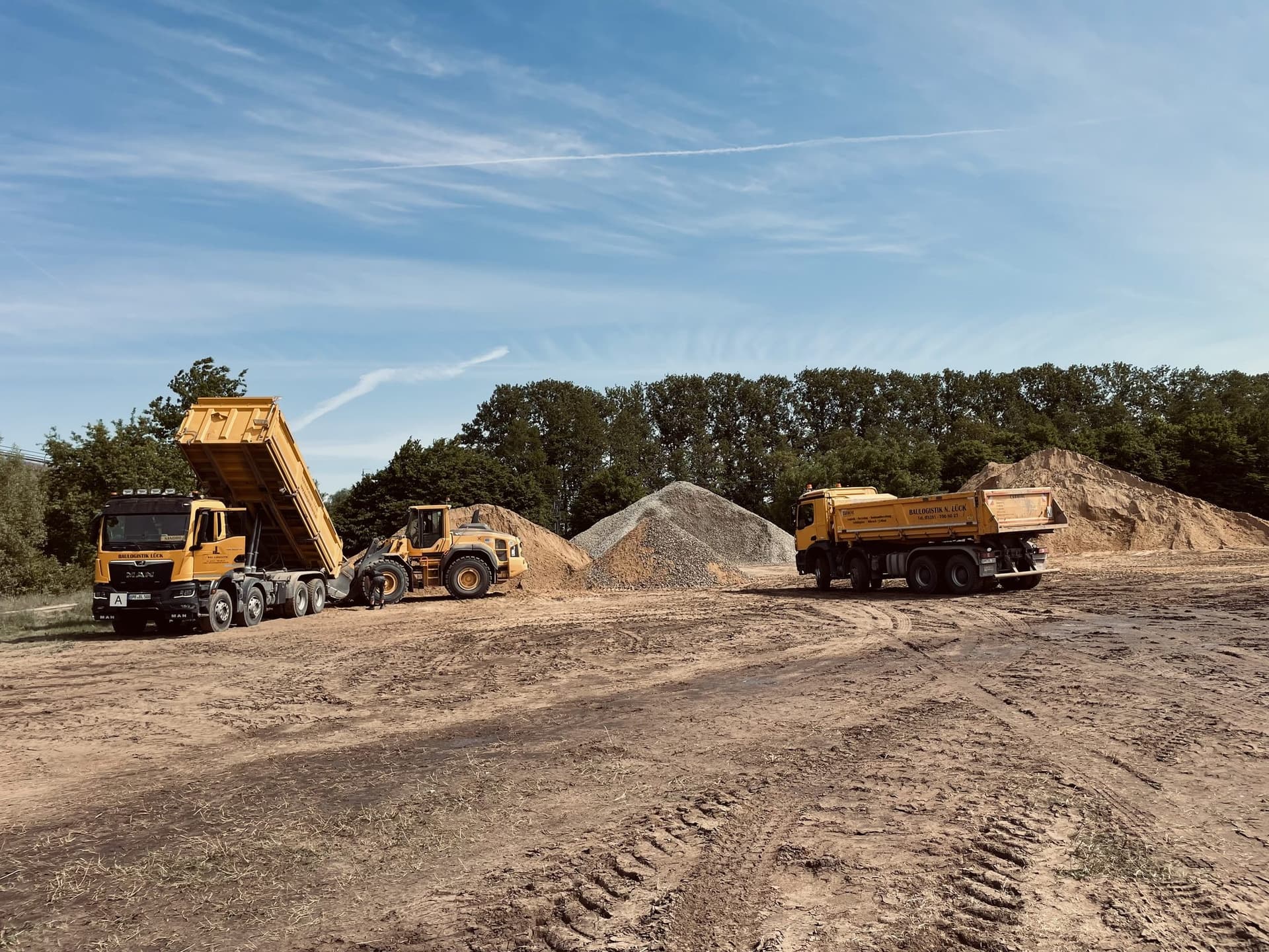 Recyclingplatz Neuruppin Am Eichenhain – Gelände und Materialaufbereitung