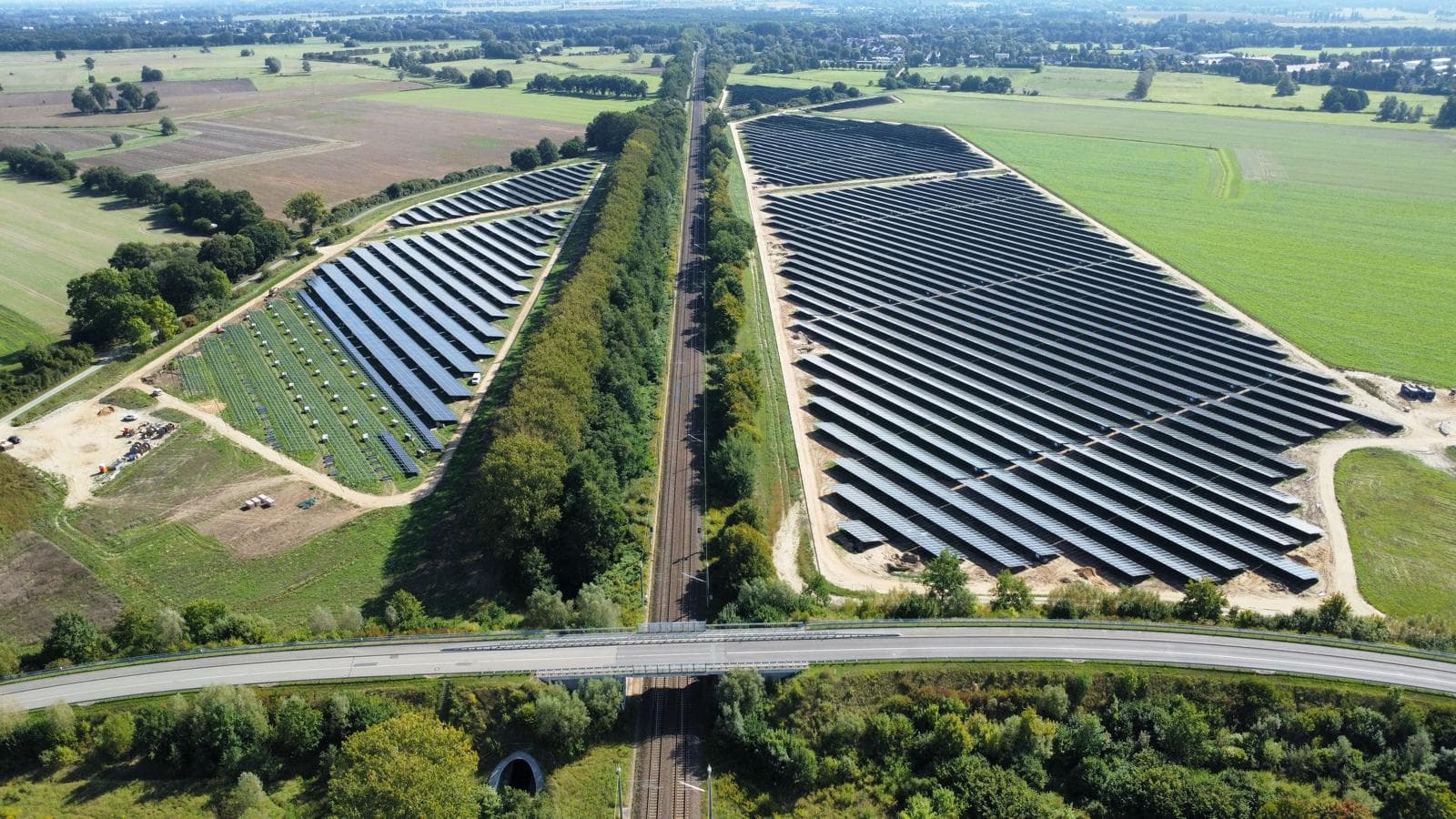 Wegebau Solarpark Neustadt Dosse